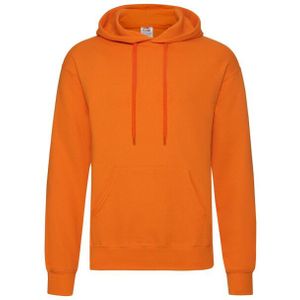 Fruit of the Loom - Eenvoudige Hoodie - Groen - 80% Katoen, 20% Polyester