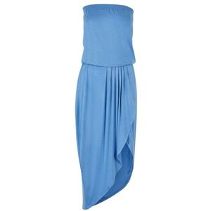 Urban Classics Dames viscose bandeau jurk