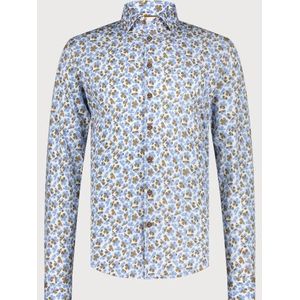 Blue Industry - Bloemenprint Overhemd - Katoen