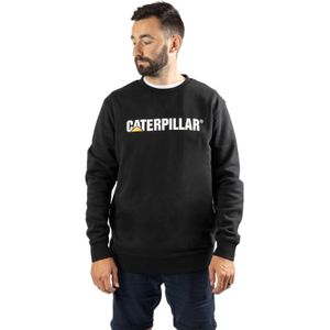 Caterpillar - Middengewicht Crewneck - Katoenen Sweatshirt - Zwart