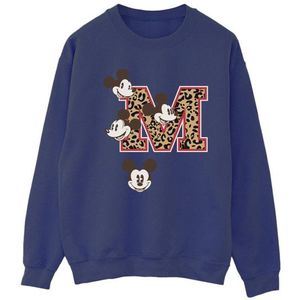 Li-cense Disney dames mickey mouse m faces sweatshirt