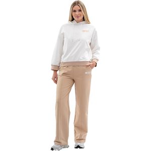 Tom Barron - Joggingpak - Beige - Sweatstof - Losse Pasvorm