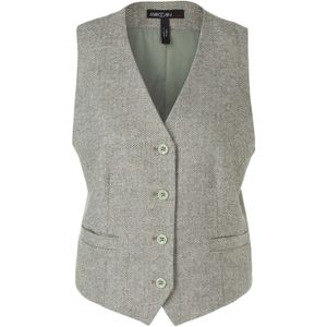 Marc Cain Gilet in visgraatmotief