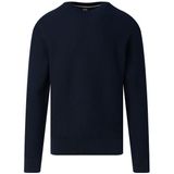 Hugo Menswear - Ronde Hals Trui - Bruin - Katoen - Regeneratieve Landbouw