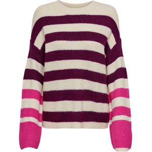 Only Jdydrea ls oneck wide sl stripe pu dessin