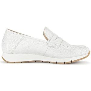 Gabor - 42.471.80 - Dames Instapper - Wit - Leer