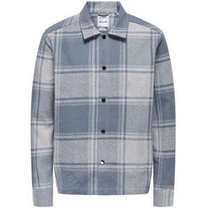 Only & Sons Onsmace ls check overshirt dessin