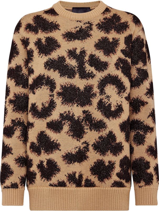 Pullover Ronde Hals Leopard