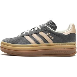 Adidas Gazelle bold grey magic beige gum (w)