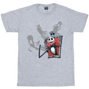 Li-cense Disney dames nightmare before christmas ghosts of jack katoenen vriendje t-shirt