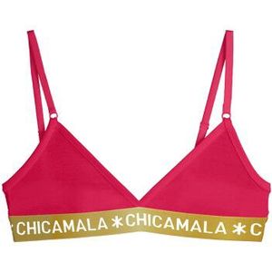 Muchachomalo - Top - Roze - 93% Katoen / 7% Elastaan