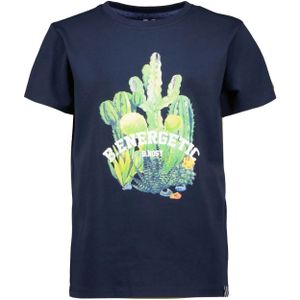 B.Nosy Jongens t-shirt photoprint cactus navy