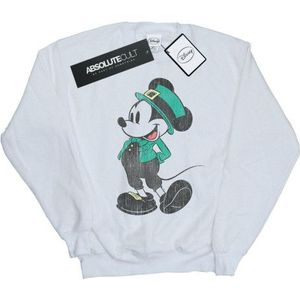 Li-cense - Mickey Mouse St Patrick Kostuum - Sweatshirt - Groen - 50% Katoen, 50% Polyester