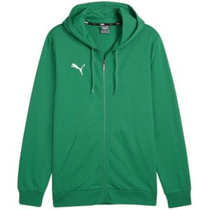 Puma - Team Goal Casual Full Zip Hoodie - Zwart