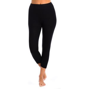 Bamboo Q-EN Lage Taille Leggings met bies op de contouren 804 vrouw