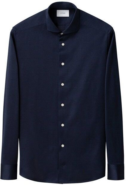 Eton - Overhemd - Donker Blauw - Lange Mouw - 1000 13971