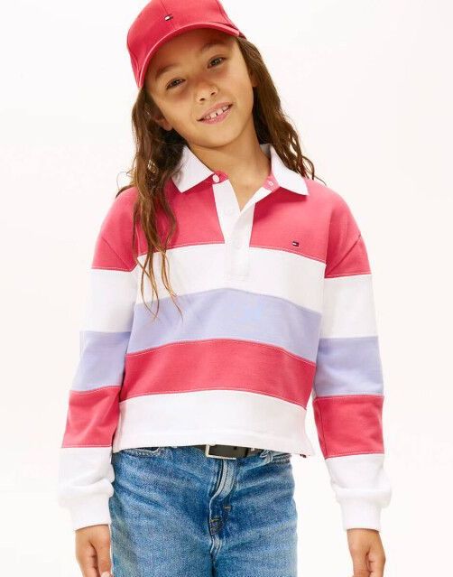 Tommy Hilfiger Polo KG0KG09340 Rood