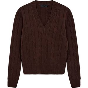 CPH Muse - Pullover 207036 - Donker Bruin - Dames Vest