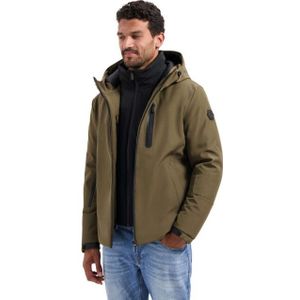 No Excess - KAI - Tussenjas - Aardetinten/Zwart - Waterdicht