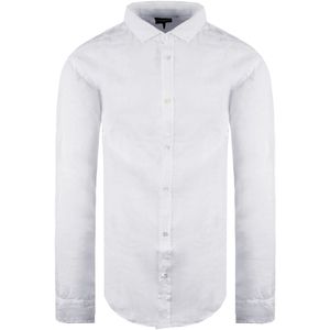 Emporio Armani - Custom Fit - Overhemd - Off White