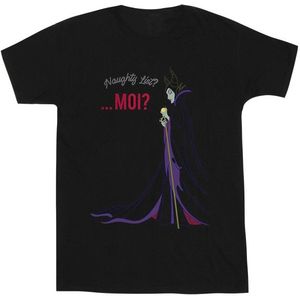 Li-cense Disney heren maleficent kerstmis stoute lijst t-shirt