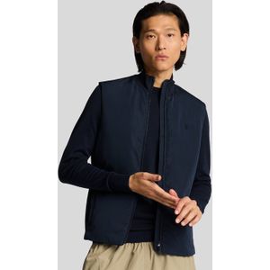 Lyle & Scott - Tonal Hybrid Gilet - Groen - Pima Katoen/Polyester/Elastan