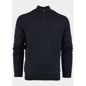 Bos Bright Blue Pullover half zip polyblend 4053225/205