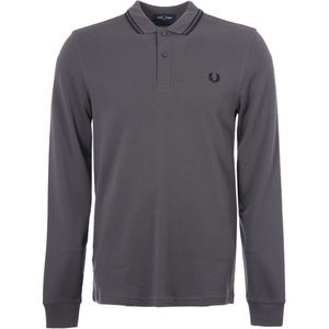 Fred Perry - M3636 - Polo Shirt - Zwart - Lange Mouwen