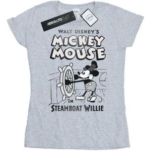 Li-cense Disney dames mickey mouse steamboat willie katoenen t-shirt