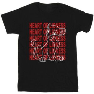 Li-cense Disney heren the lion king hart van een leeuwin t-shirt