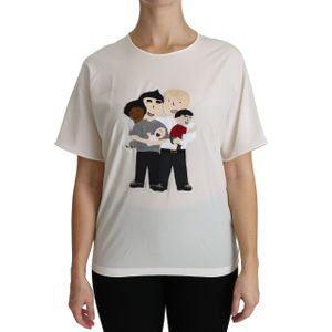 Dolce Gabbana Familie Appliqué T-shirt Tsh4297