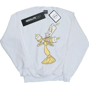 Li-cense Disney heren beauty and the beast lumiere distressed sweatshirt