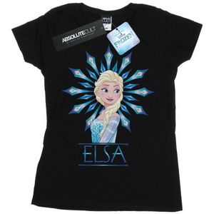 Li-cense Disney dames frozen elsa sneeuwvlok katoenen t-shirt