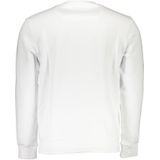 North Sails - Nautisch Logo Crew Sweatshirt - Wit - Heren - Katoen