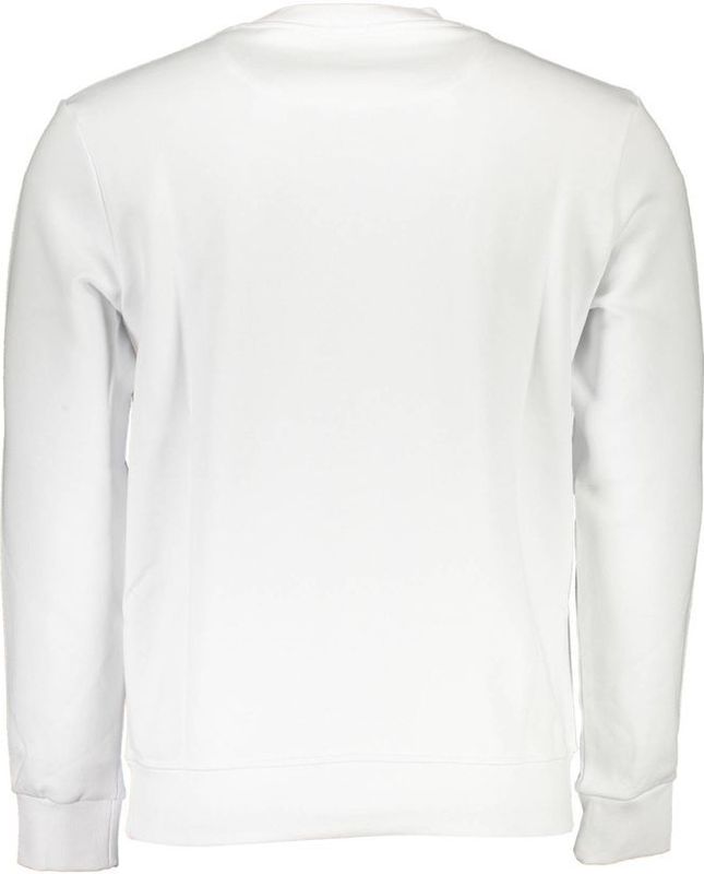 North Sails - Nautisch Logo Crew Sweatshirt - Wit - Heren - Katoen