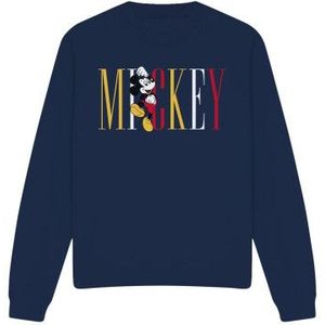 Disney Uniseks mickey mouse multicolour naam sweatshirt voor volwassenen