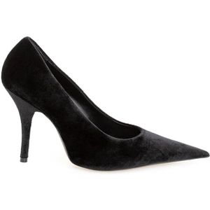 Balenciaga Zwart flueel pump