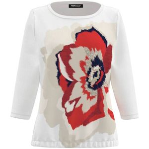 Frank Walder - W52-109402647 - T-shirt - Met Bloemprint