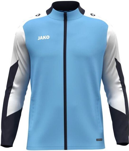 JAKO Dynamic, dames polyesterjas, hemelsblauw/wit/marine, S