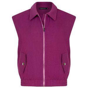 Ydence - Gilet Danielle - Burgundy - Dames