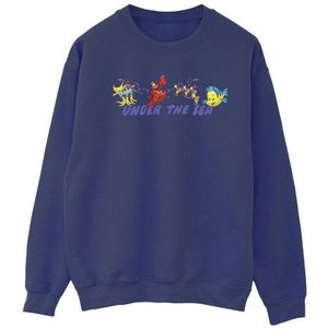 Li-cense Disney dames de kleine zeemeermin onder zee sweatshirt