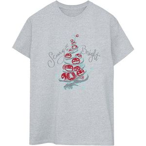 Li-cense Disney dames the nightmare before christmas eng & helder katoenen vriendje t-shirt