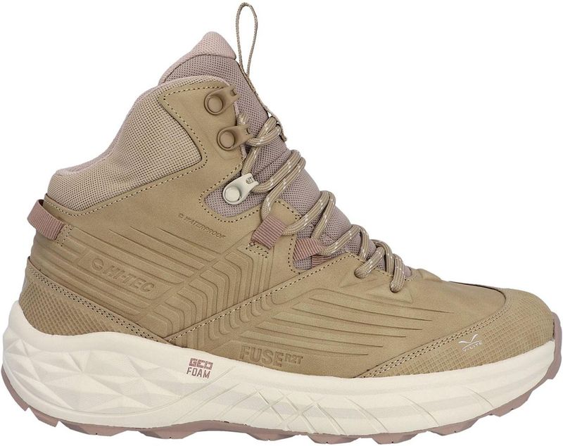 Hi-Tec - Fuse Trek Mid - Wandellaarzen - Taupe