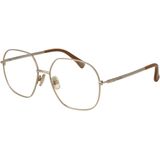 Max Mara - Rectangle Metal Frame - Geel - Accessoire