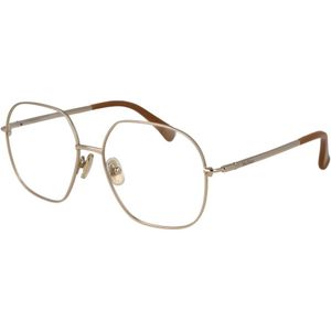 Max Mara - Rectangle Metal Frame - Geel - Accessoire