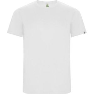 Roly Imola Sport T-shirt - Korte Mouwen - Zwart - 50% Polyester, 50% Gerecycleerd