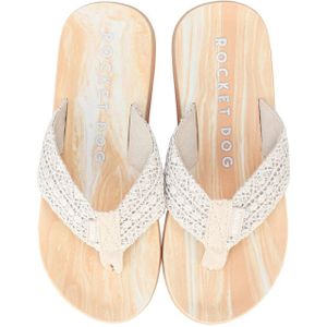 Rocket Dog - Adios Pearl - Teenslippers - Crèmekleurig