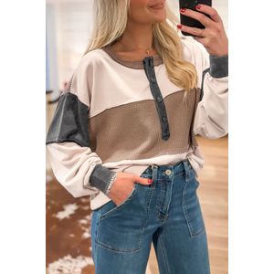 Kleurblok Wafel Brei Top