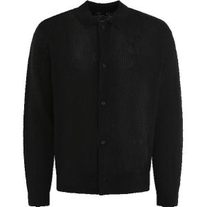 Represent Heren long sleeve mesh knit shirt