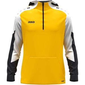 Jako - Sweater met Kap - Geel-wit - Dynamic 6770-305